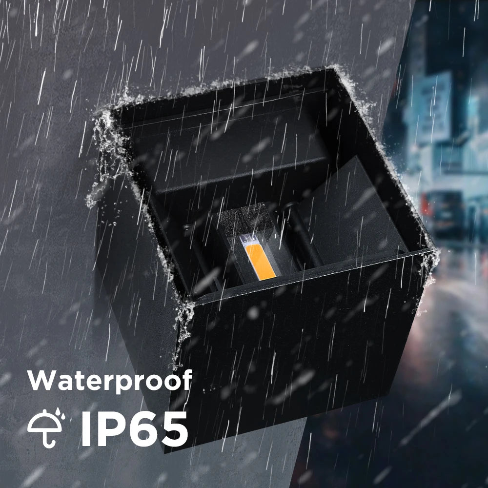 Luma Wall Sconce | Waterproof Aluminum LED, Contemporary Design