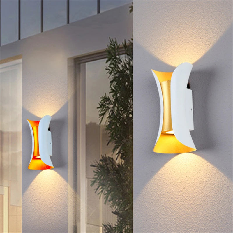 Ferro Wall Sconce | LED Outdoor, Waterproof IP65, Modern Design