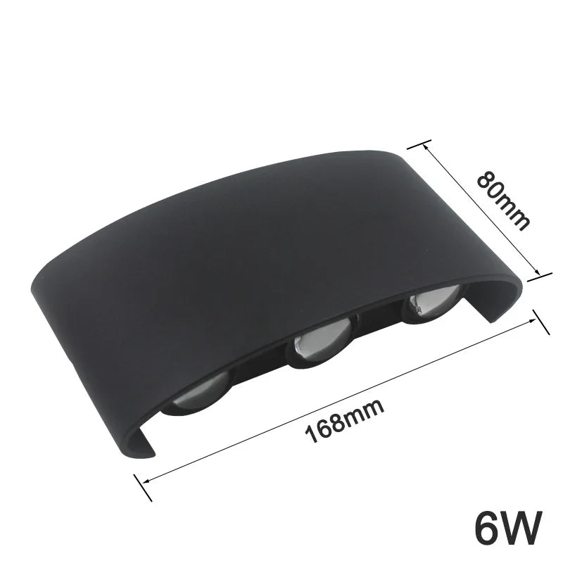 Yoryzeng Smart Wall Sconce | RGBW Dimmable, Bluetooth Control, Aluminum