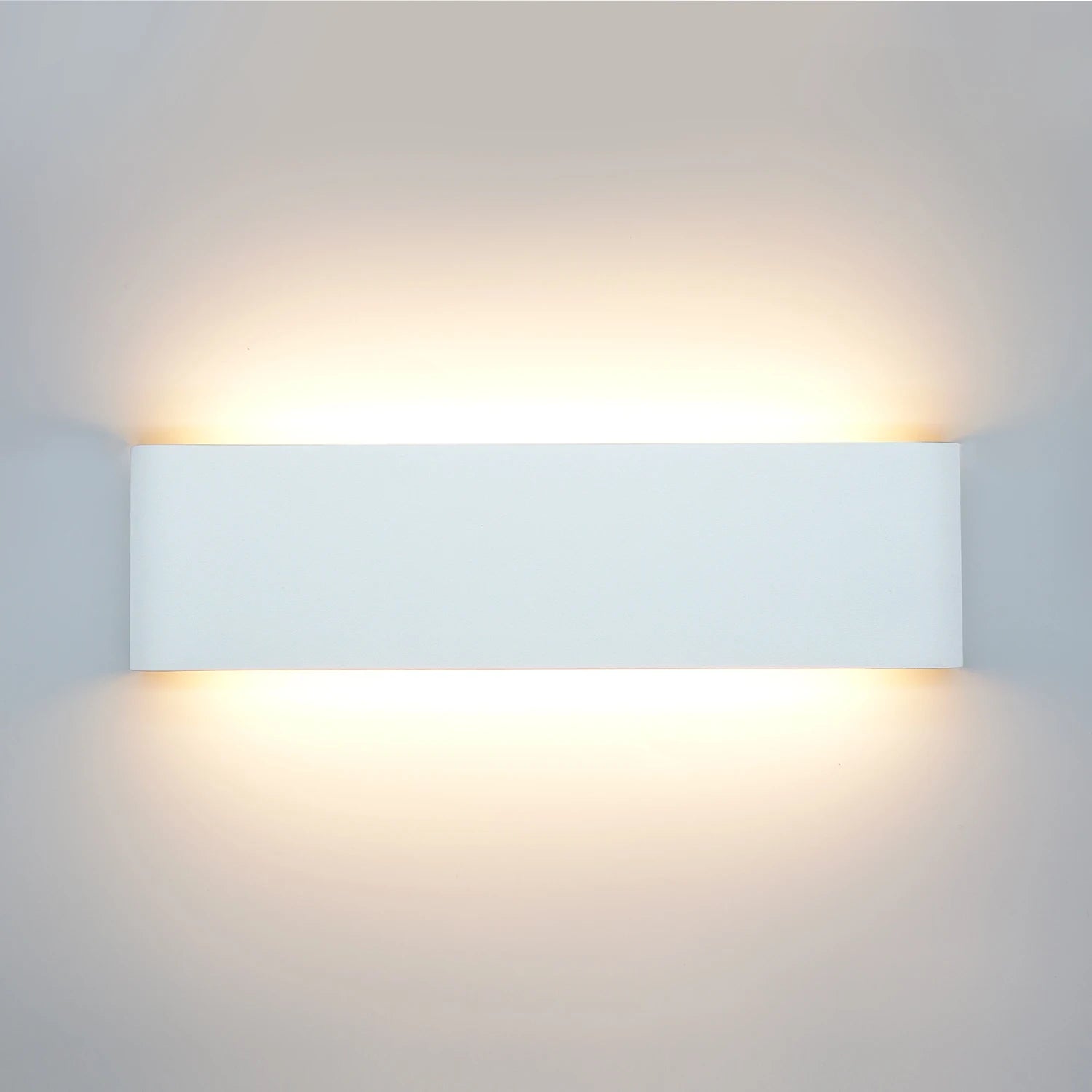 Kallia Wall Sconce | Modern LED, Up Down, Aluminum, Clear Glass