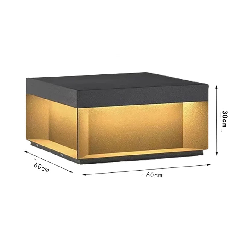 Mira 屋外ランプ | 防水アルミニウム、モダンスタイル