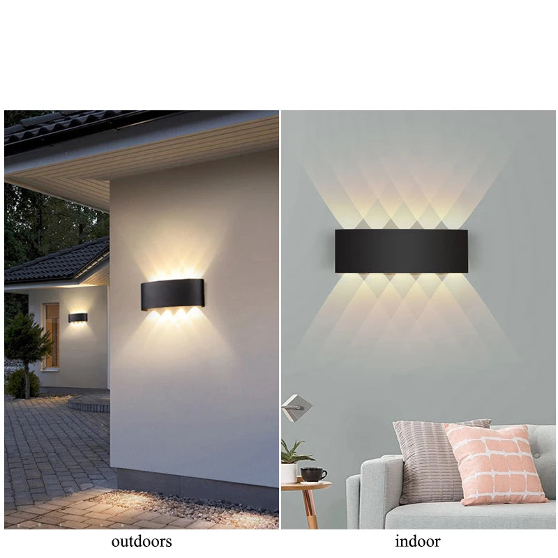 Elysium Outdoor Wall Lights | IP65 Waterproof, Modern LED Sconce