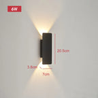 Pumous Wall Sconce | Waterproof Aluminum LED for Outdoor Lighting
