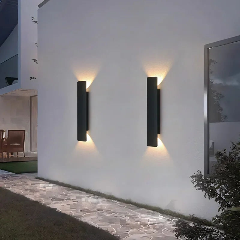 Milo Outdoor Wall Light | Waterproof Aluminum, Modern Design