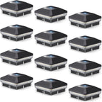 Kappa Solar Post Lights | 4x4 Outdoor, 40 LEDs, Solar Powered Landscape Lighting