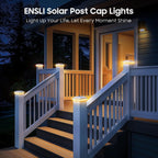 Kappa Solar Post Cap Lights | 40-LED, Dimmable for 4x4 Deck Posts