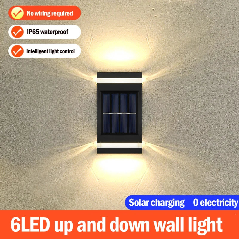 ドーンソーラーウォールランプ | 防水LED屋外ウォールライト