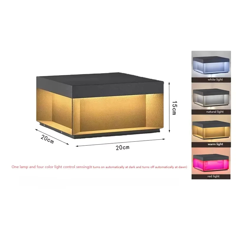 Mira 屋外ランプ | 防水アルミニウム、モダンスタイル