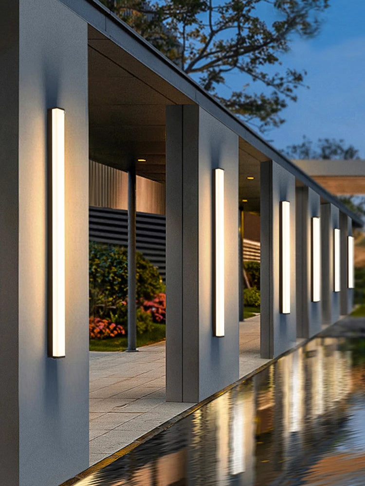 Folio LED Wall Light | Waterproof, Modern Design for Outdoor Use