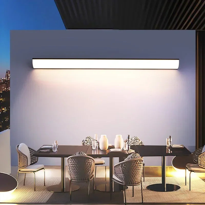 Zest Outdoor Wall Lights | Minimalist Waterproof LED Sconce